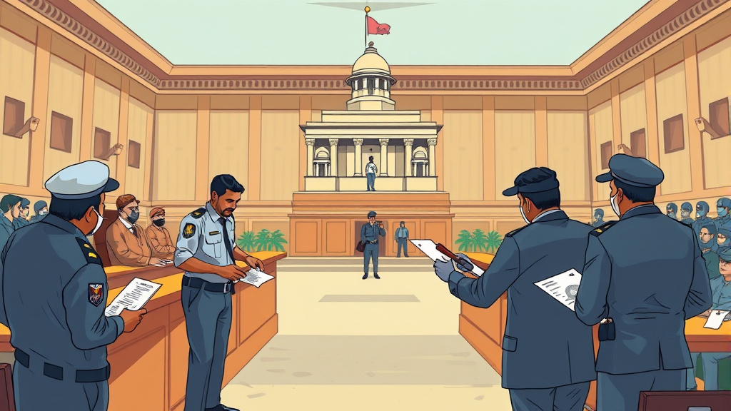 Man hurls papers at SC Bench after incoherent address