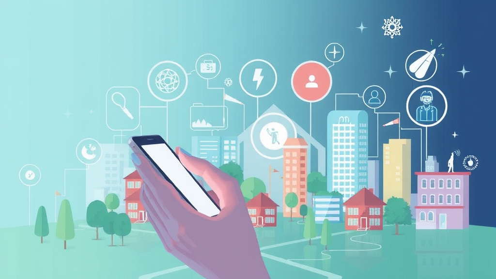 Illustration of digital technology aiding drug abuse prevention