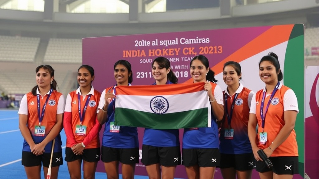 India’s Women’s Hockey Squad Keeps Faith in Tried and Tested Core for Asian Games