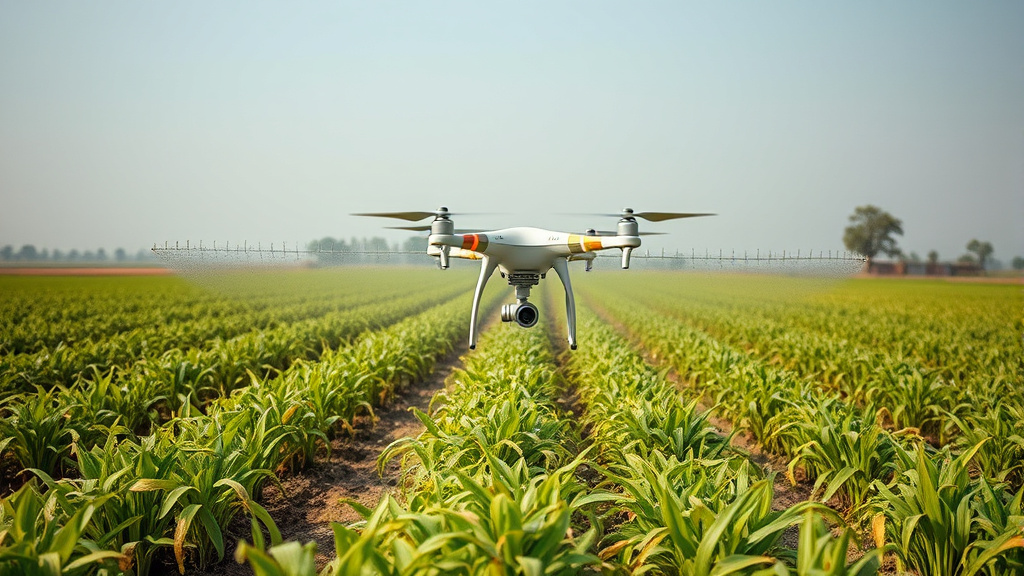 ICAR-led drone demonstrations under SMAM for precision agriculture (Kisan Drone demos)