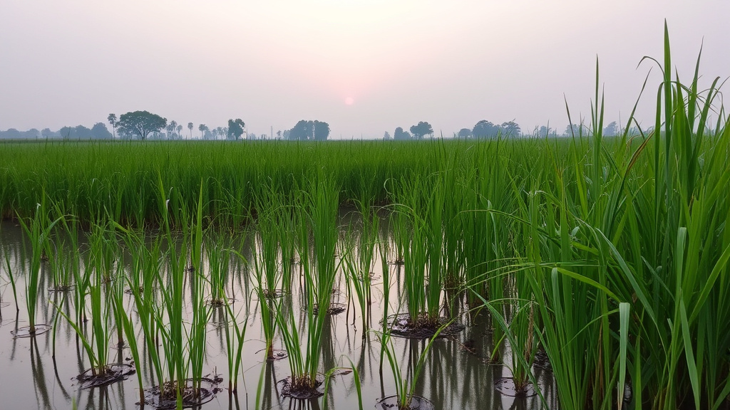 Wild Rice in Assam