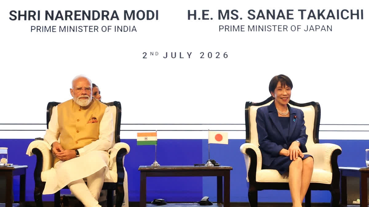 Modi and Takaichi at the Indo-Pacific meeting