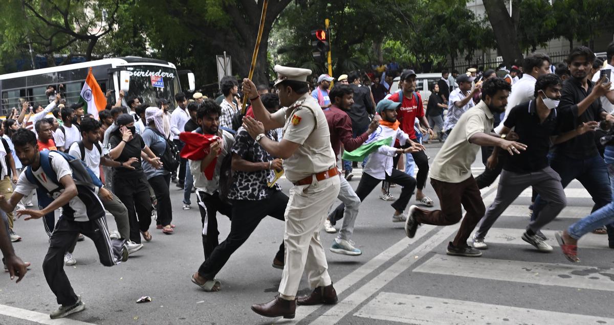 Apex court mulls guidelines to regulate police conduct during mass demonstrations