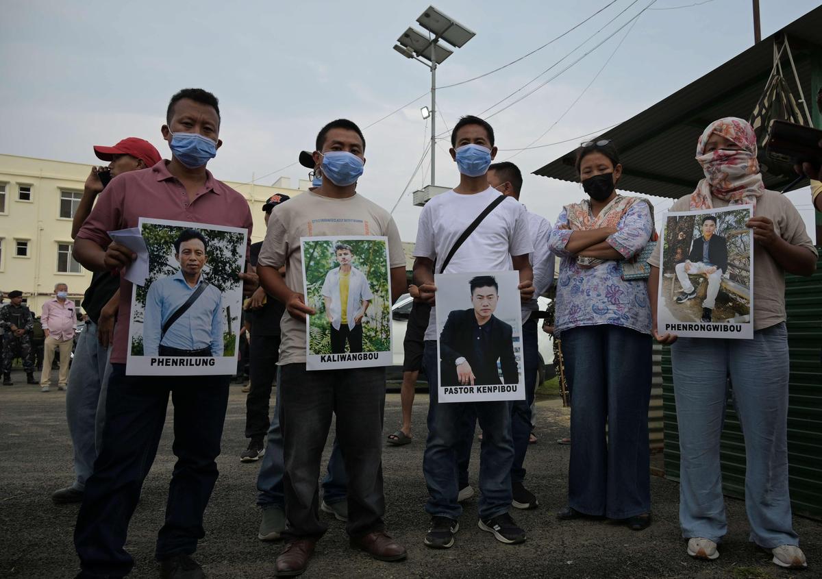 Two more arrested in Manipur over killing of six Nagas