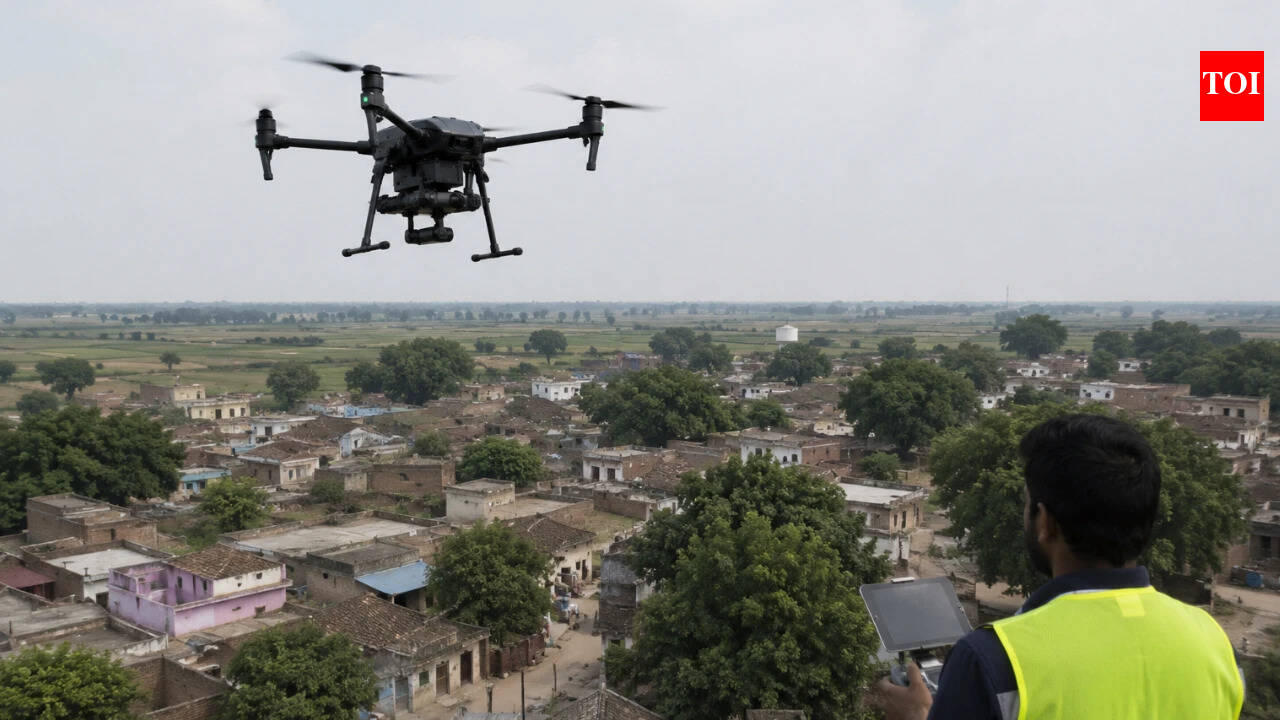 SVAMITVA scheme progress in Uttar Pradesh: drone survey completed in all notified villages; property cards distribution and extension till Sept 2026