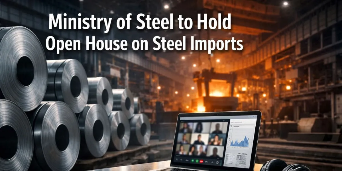Steel Import Issues Open House