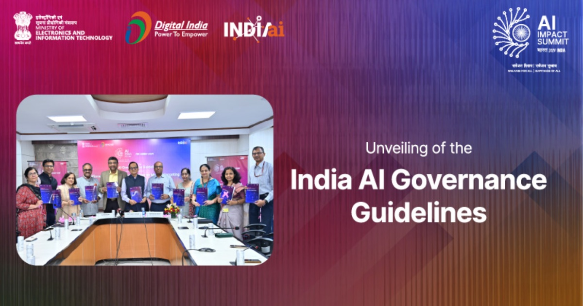 IndiaAI Mission expands “Safe & Trusted AI” pillar: governance guidelines, AI Safety Institute, and responsible AI projects