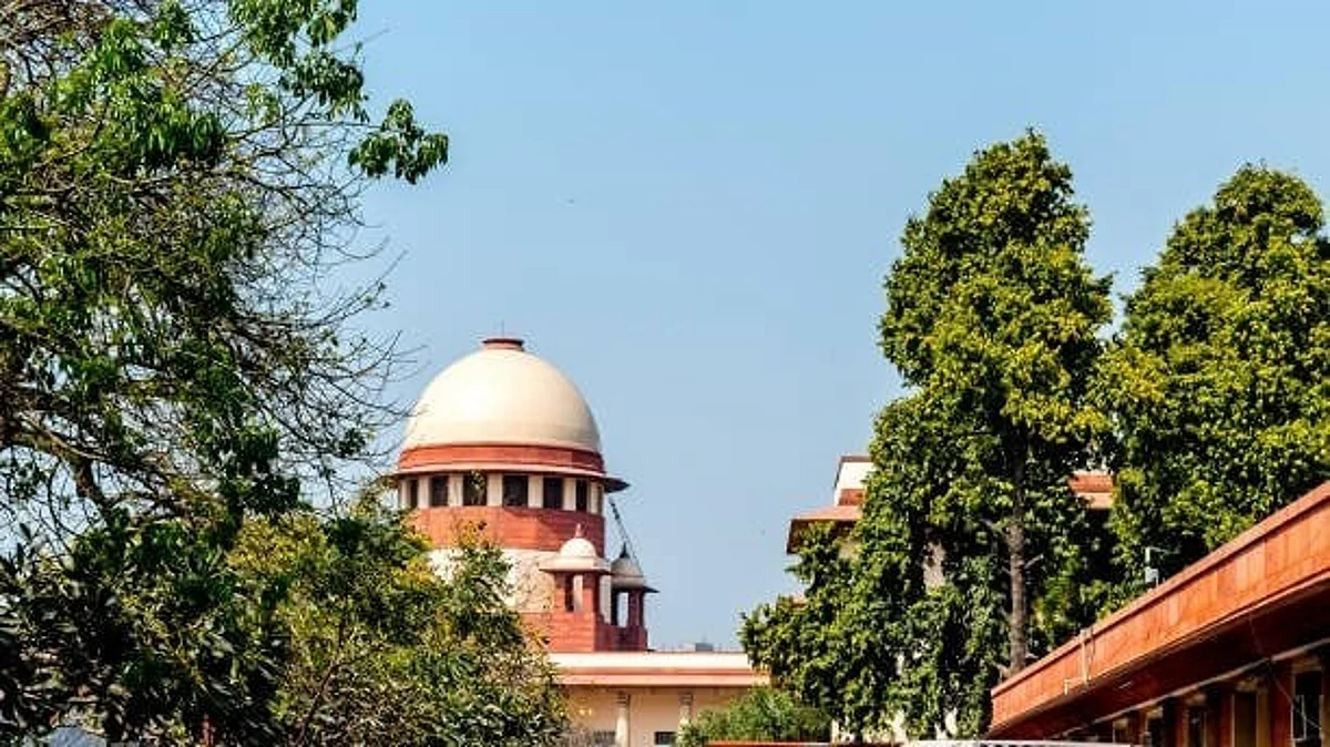 Supreme Court of India building facade