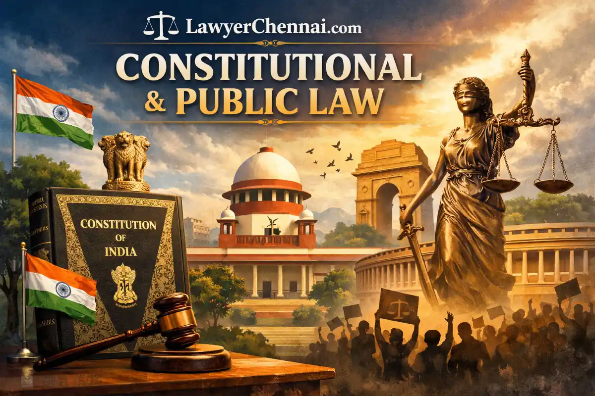 Courtroom with lawyers